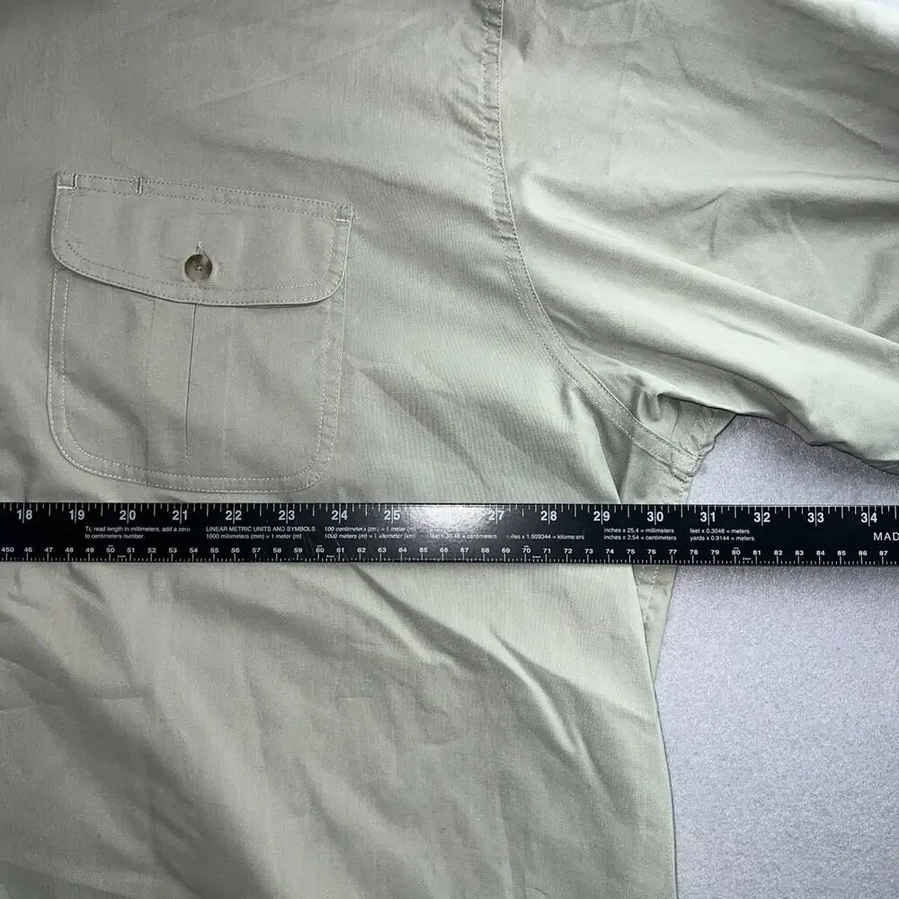 Cabela's Long‎ Sleeve Button Down Outdoor/Work Shirt Men's 3XL